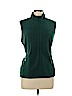 Karen Scott 100% Polyester Green Vest Size L (petite) - photo 1