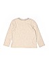 Hanna Andersson 100% Cotton Ivory Long Sleeve T-Shirt Size 110 cm / US 5-6 - photo 2