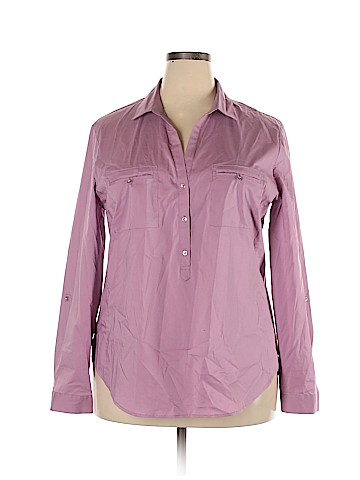 7th Avenue Design Studio New York & Company Long Sleeve Button-Down Shirt (view 1)