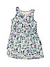 H&M 100% Cotton Floral Blue Dress Size 2 - 4 - photo 1