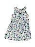 H&M 100% Cotton Floral Blue Dress Size 2 - 4 - photo 2