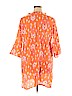 Mud Pie Orange Casual Dress Size XL - photo 2