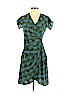 Derek Lam 100% Silk Green Casual Dress Size 4 - photo 1
