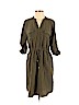 Mossimo 100% Polyester Green Casual Dress Size M - photo 1