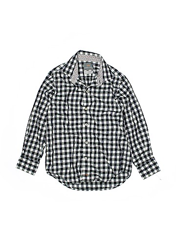 Thomas Dean Long Sleeve Button-Down Shirt (view 1)