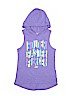 Skechers Graphic Purple Sleeveless T-Shirt Size 7 - 8 - photo 1