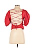 Urban Outfitters Red 3/4 Sleeve Blouse Size S - photo 2