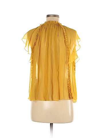Ulla Johnson Short Sleeve Silk Top (view 2)