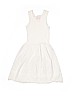 Assorted Brands 100% Cotton White Dress Size 130 cm / US 8 - photo 1