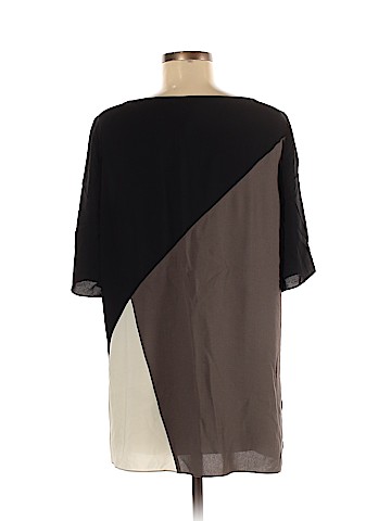 Eileen Fisher Short Sleeve Silk Top (view 2)