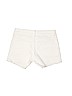 Abercrombie Solid White Denim Shorts Size 9 - 10 - photo 2