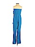Love Culture Blue Jumpsuit Size S - photo 2