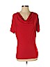 St. John Red Short Sleeve Top Size S - photo 1