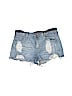 Forever 21 100% Cotton Blue Denim Shorts Size 26 waist - photo 1