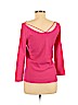 Chaiken Pink 3/4 Sleeve Top Size L - photo 2
