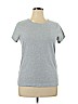 Danskin Now Gray Short Sleeve T-Shirt Size XL - photo 1