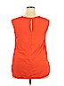 Merona 100% Polyester Red Sleeveless Blouse Size XXL - photo 2