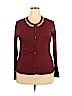 Merona Burgundy Cardigan Size XXL - photo 1
