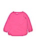 Rumi + Ryder 100% Cotton Solid Pink Long Sleeve T-Shirt Size 8 - 10 - photo 1