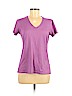 Nike 100% Polyester Purple Active T-Shirt Size M - photo 1