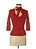 Moa Moa Red 3/4 Sleeve Top Size L - photo 1
