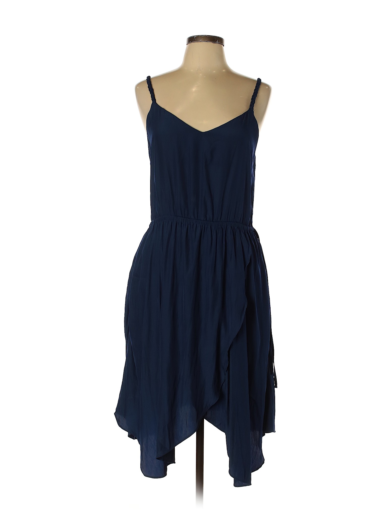 Gap Women Blue Casual Dress 10 eBay
