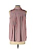 Ann Taylor LOFT 100% Polyester Purple Sleeveless Blouse Size S (petite) - photo 2