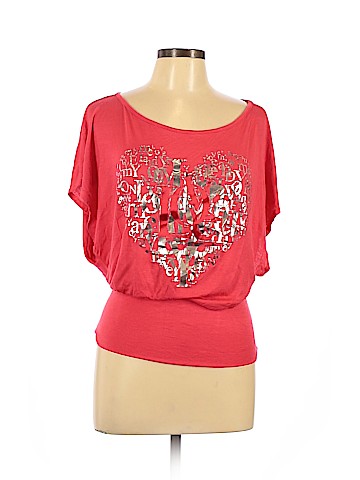 Pink Berry Short Sleeve Top (view 1)