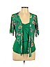 No Boundaries Green Short Sleeve Top Size L - photo 1