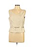 Ann Taylor 100% Silk Ivory Sleeveless Silk Top Size 12 (petite) - photo 1