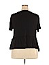 Old Navy 100% Rayon Black Short Sleeve Top Size XXL - photo 2