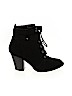 Just Fab Black Ankle Boots Size 6 1/2 - photo 1