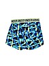 Under Armour 100% Polyester Blue Athletic Shorts Size 6 - photo 2
