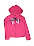 Justice 100% Cotton Pink Jacket Size 7 - photo 1