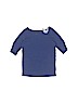 Carter's 100% Cotton Solid Blue 3/4 Sleeve T-Shirt Size 3T - photo 1