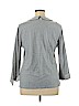 Garnet Hill 100% Rayon Gray Long Sleeve Top Size XL - photo 2
