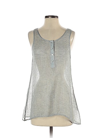 Eileen Fisher Sleeveless Henley (view 1)