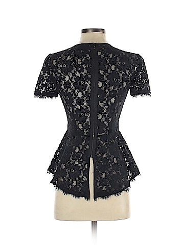 BCBGMAXAZRIA Short Sleeve Top (view 2)