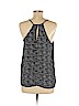 Paper Crane 100% Polyester Black Sleeveless Blouse Size M - photo 2
