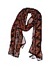 Linda Allard Ellen Tracy 100% Silk Print Brown Silk Scarf One size - photo 1