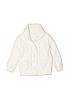 Carter's 100% Cotton Solid White Cardigan Size 2T - photo 1