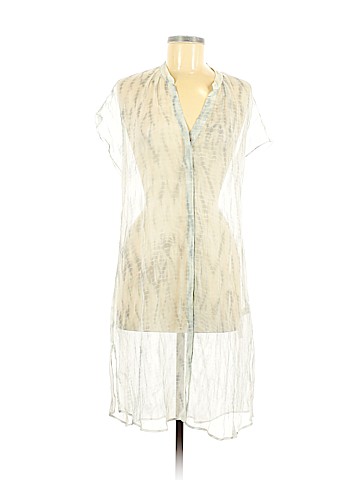 The Fisher Project Short Sleeve Silk Top (view 1)