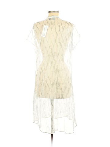 The Fisher Project Short Sleeve Silk Top (view 2)