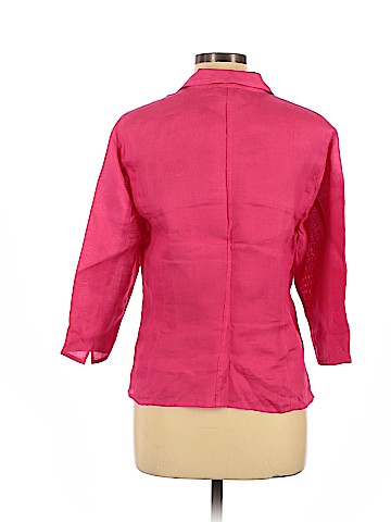 Talbots 3/4 Sleeve Button-Down Shirt (view 2)