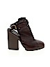 Forever 21 Burgundy Ankle Boots Size 7 - photo 1