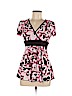 Iz Byer Pink Short Sleeve Top Size M - photo 1