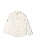 Zara 100% Cotton White Long Sleeve Button-Down Shirt Size 6 - photo 1