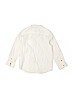 Zara 100% Cotton White Long Sleeve Button-Down Shirt Size 6 - photo 2