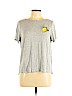 H&M 100% Viscose Gray Short Sleeve T-Shirt Size L - photo 1