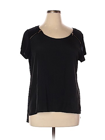 Calvin Klein Short Sleeve Blouse (view 1)
